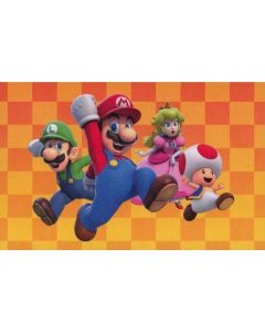 2-osainen kortti Super Mario