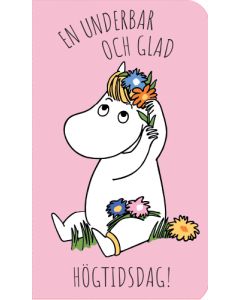 2-osainen Muumikortti ruotsinkielinen