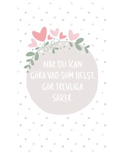 2-osainen kortti ruotsinkielinen NinniMoi