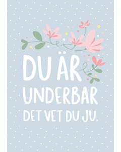 Postikortti ruotsinkielinen NinniMoi