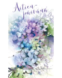 2-osainen äitienpäiväkortti Minna Immonen