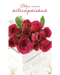 2-osainen äitienpäiväkortti