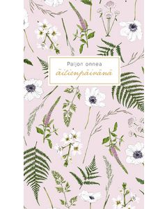 2-osainen äitienpäiväkortti