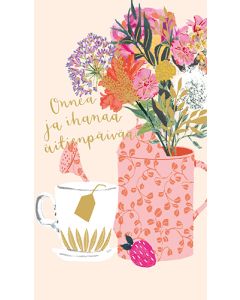 2-osainen äitienpäiväkortti