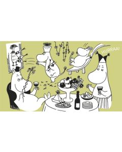 2-osainen kortti Muumi