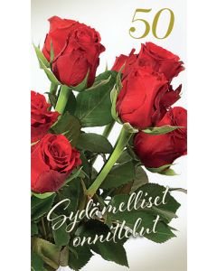 2-osainen vuosikortti 50v Jorma Jämsén