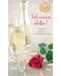 2-osainen ylioppilaskortti Anna-Mari West