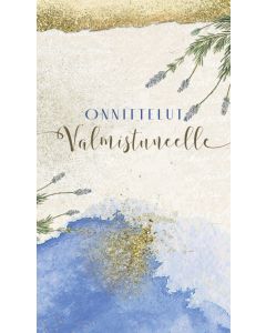 2-osainen valmistumiskortti Kaisa Rekinen