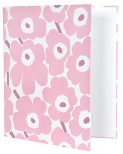 Rengaskansio 4 cm Marimekko Unikko vaaleanpunainen