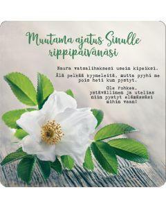 2-osainen rippi neliökortti Anna-Mari West