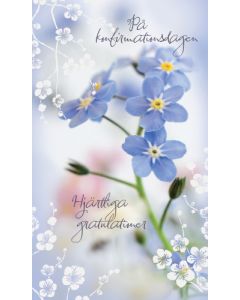 2-osainen rippikortti ruotsinkielinen