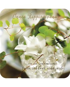 2-osainen rippi neliökortti Ilona Pietiläinen