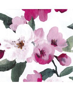 Servetti 25cm Pentik Purppuraomenapuu vaaleanpunainen