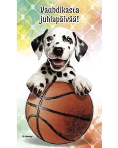 2-osainen lasten onnittelukortti