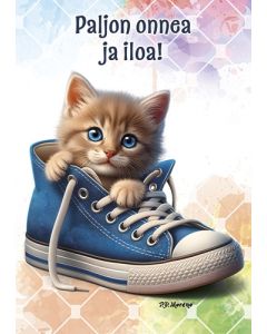 Postikortti lasten onnittelu