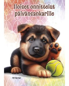 Postikortti lasten onnittelu