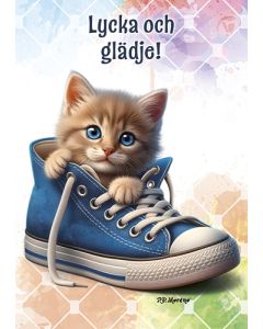 Postikortti lasten onnittelu ruotsinkielinen