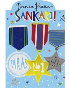 2-osainen lastenkortti