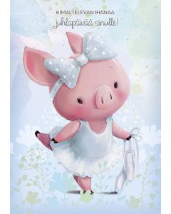 Postikortti lasten onnittelu