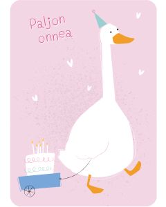 Postikortti lasten onnittelu Kaisa Rekinen