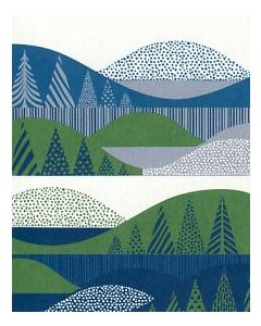 Pakettikortti Kultakero vihreä Marimekko