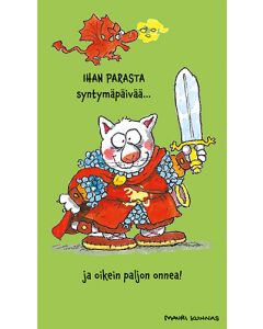 2-osainen kortti Mauri Kunnas