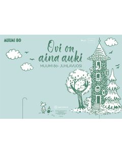 Telineopaste 54x37 cm Muumi 80v