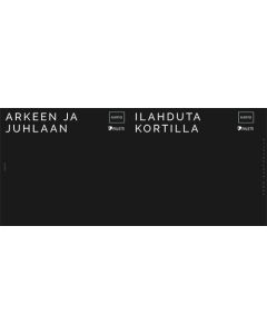 Hyrrähattu Arkeen ja juhlaan-Ilahduta kortilla