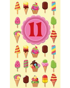 2-osainen onnittelu 11v