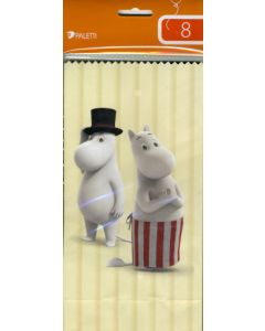Paperipussi MOOMIN 8 kpl NTO P104