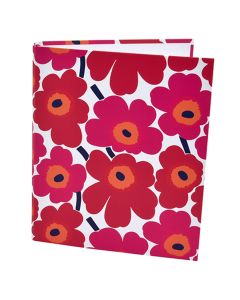 Rengaskansio 4 cm Marimekko Unikko punainen