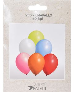 Vesi-ilmapallo 40 kpl NTO P105
