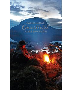 2-osainen onnittelukortti