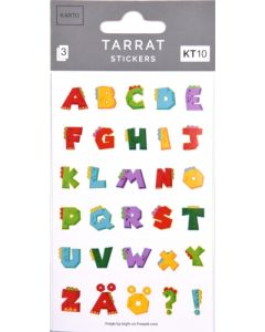 Paperitarra kirjaimet dino