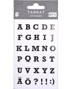 Paperitarra kirjaimet