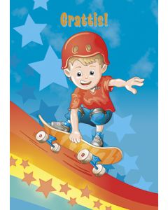 Postikortti lasten onnittelu