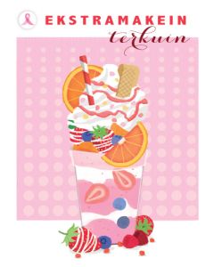 Postikortti Roosa nauha