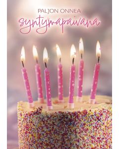 Postikortti syntymäpäivä