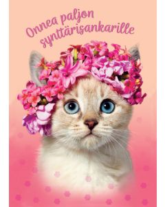 Postikortti syntymäpäivä