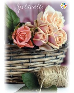 Ystävänpäiväkortti Suomen Syöpäpotilaat postimaksu maksettu