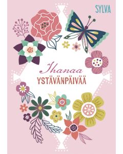 Ystävänpäiväkortti Sylva postimaksu maksettu
