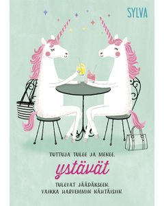 Ystävänpäiväkortti Sylva postimaksu maksettu