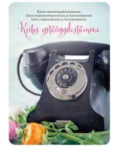 Ystävänpäiväkortti Anna-Mari West