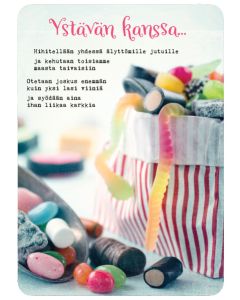 Ystävänpäiväkortti Anna-Mari West