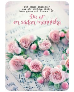 Ystävänpäiväkortti ruotsinkielinen Anna-Mari West
