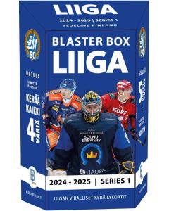 Blueline Liigakortit Blaster Box Series 1 2024-2025 Liigan Viralliset Keräilykortit