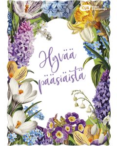 Pääsiäiskortti Kirkon ulkomaanapu postimaksu maksettu