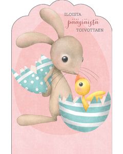 Pääsiäiskortti Mutturalla