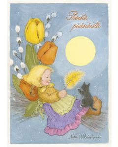 Pääsiäiskortti Aila Utriainen