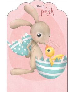 Pääsiäiskortti ruotsinkielinen Mutturalla